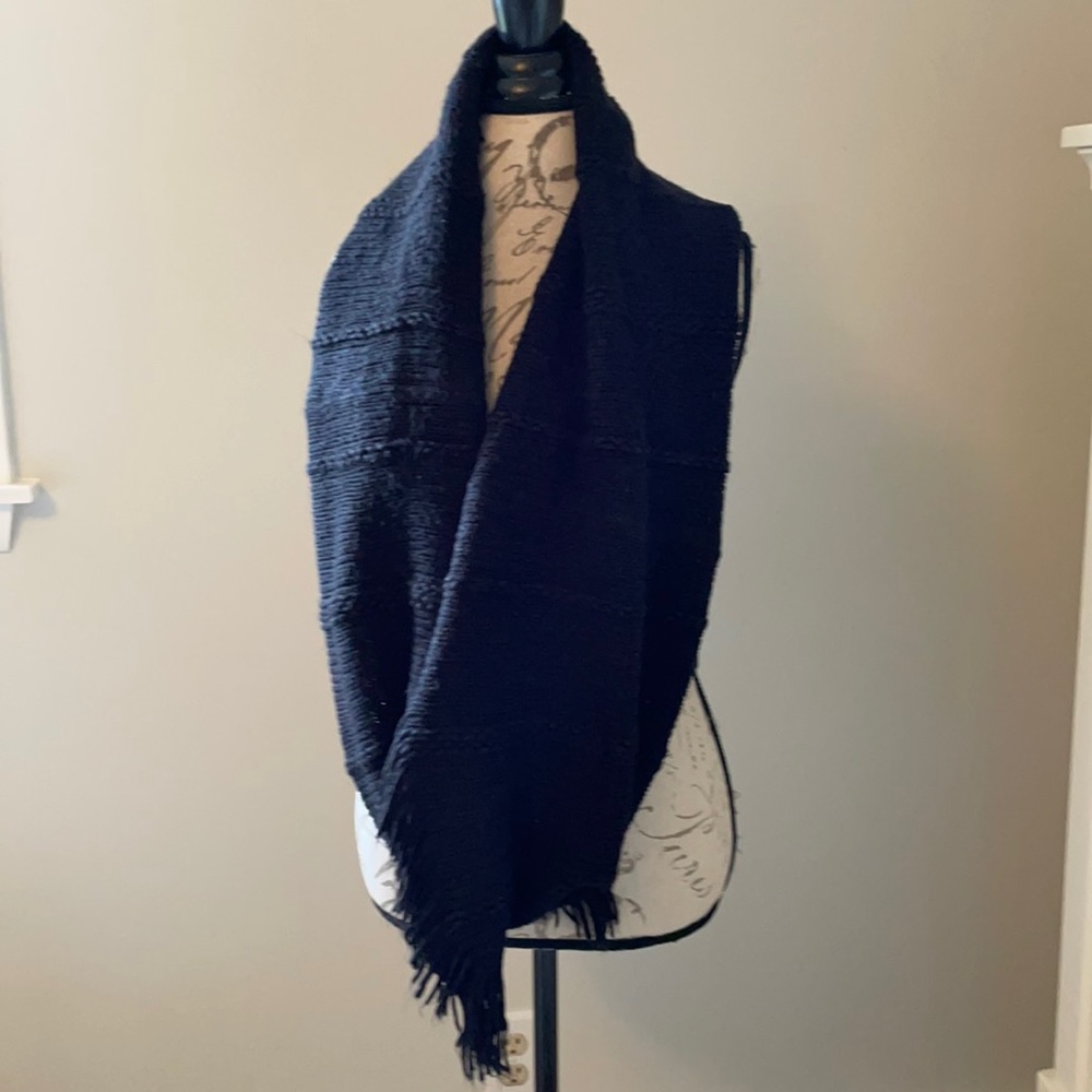 INC Infinity Fringe Scarf
